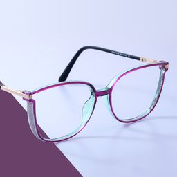 Rodz Purple Square Glasses0