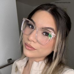 Krystle Clear Square Glasses7