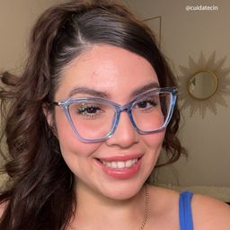 Hilary Blue Butterfly Glasses6