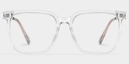 Zeyna Clear Square Glasses0