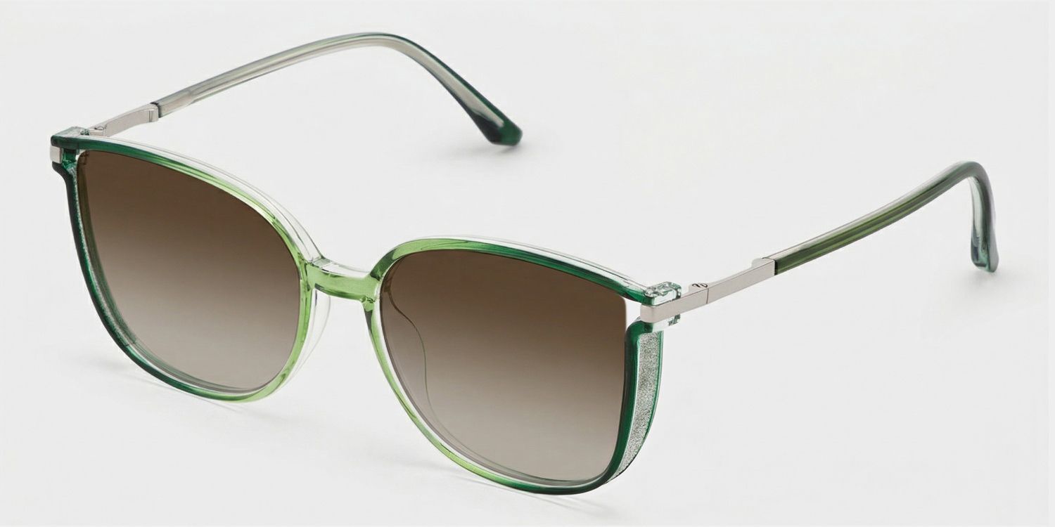 Rodz Tr90 Green Frame Sunglasses | ZEELOOL UK2