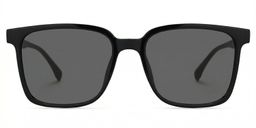 Contreras Black Square Sunglasses0