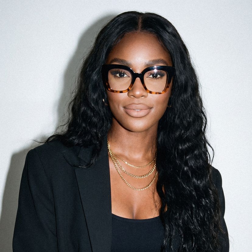 Malcolm Two-Tone Square Glasses