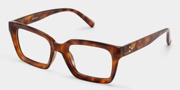 Marley Brown Rectangle Glasses2