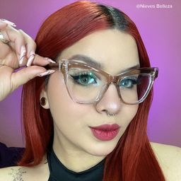 Saucie Brown Cat eye Glasses7