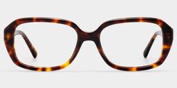 Rowan Tortoise Rectangle Glasses0