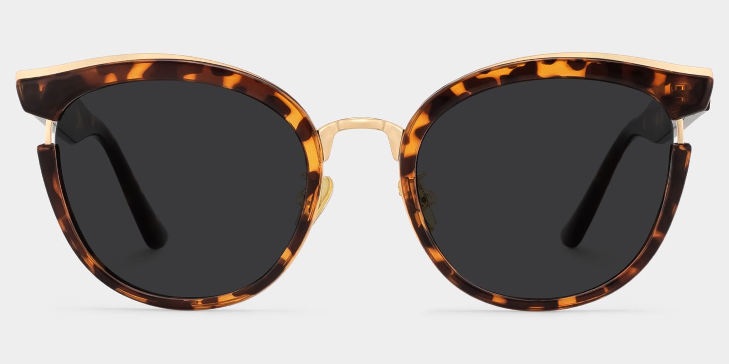 Laraine Cat Eye Tortoise Sunglasses for Women & Men | ZEELOOL UK0