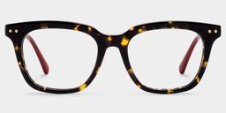 Angela Tortoise Square Glasses0