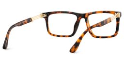 Emerson Tortoise Rectangle Glasses5