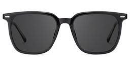 Eliza Black Square Sunglasses0