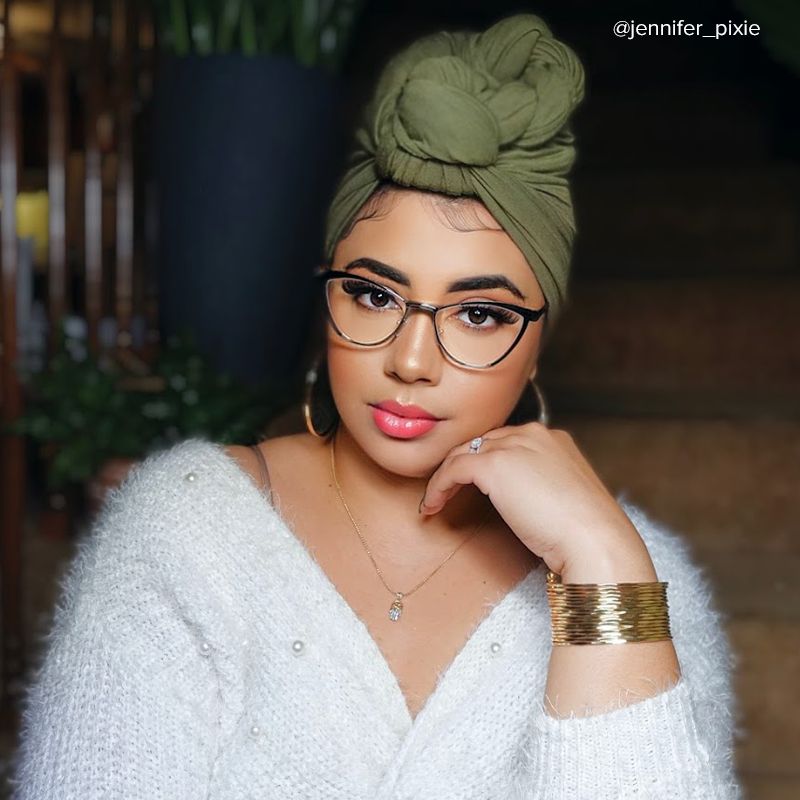 Sydney Black Cat eye Glasses