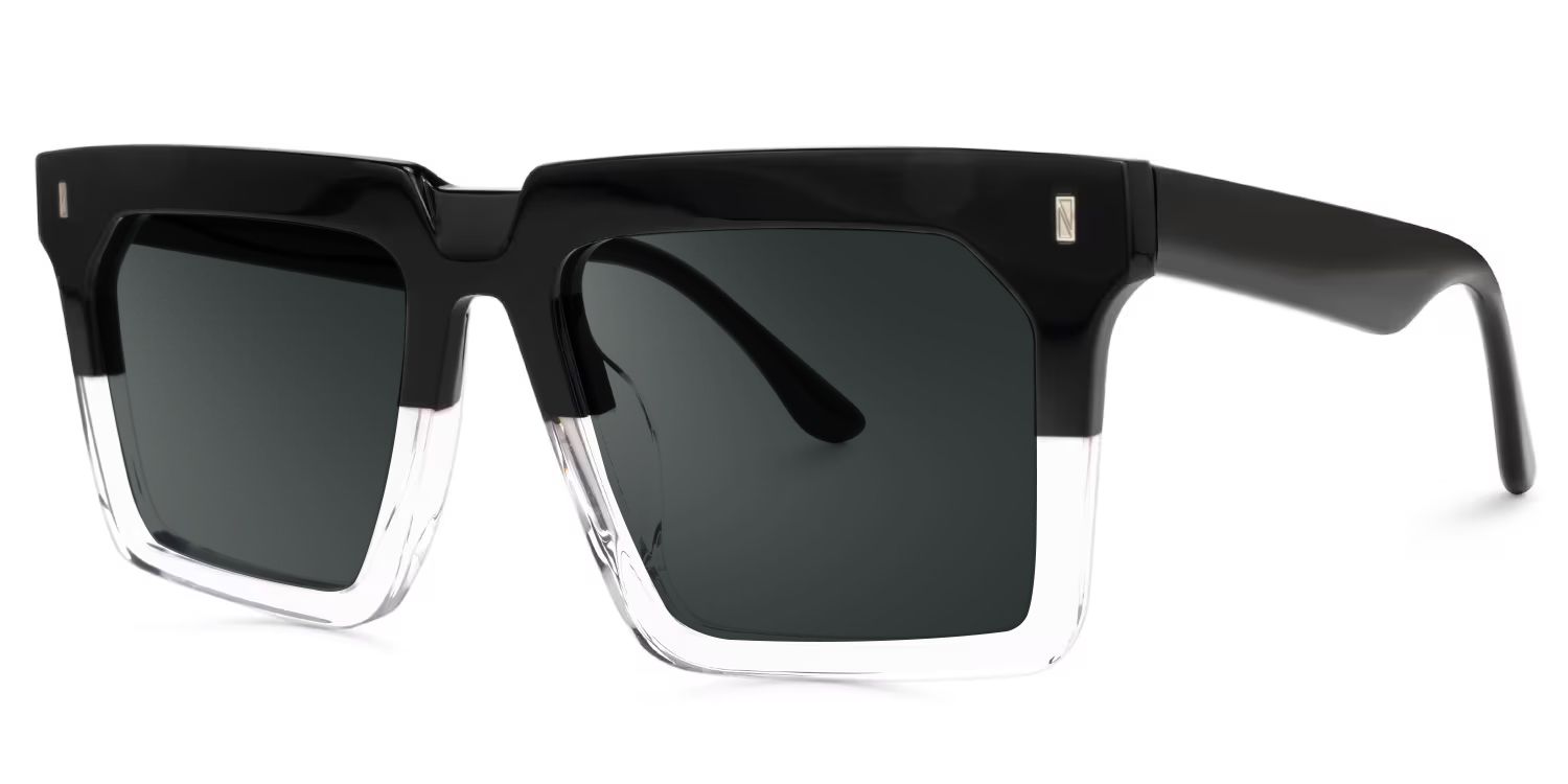 Moreland Acetate Two-Tone Frame Sunglasses | ZEELOOL UK3