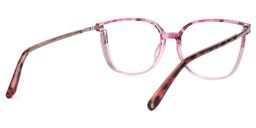 Rodz Pink-Floral Square Glasses3