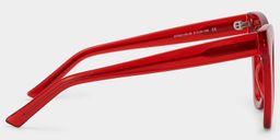 Yaser Red Cat eye Glasses3
