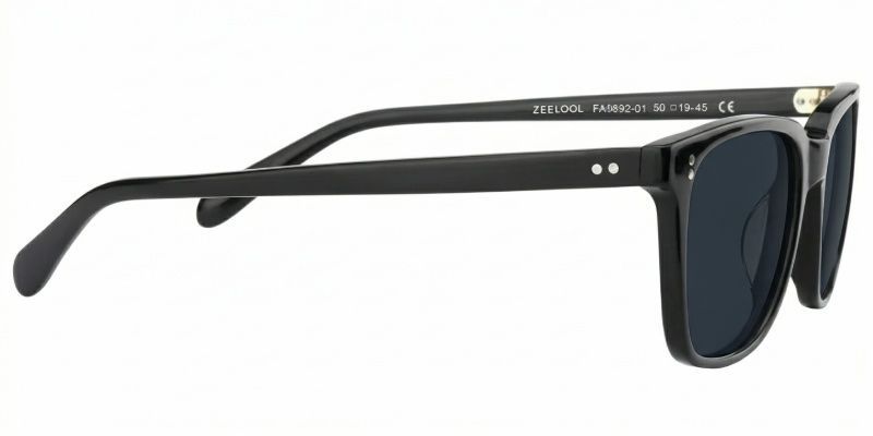 Lamont Black Rectangle Sunglasses to Frame Your Face | ZEELOOL UK4