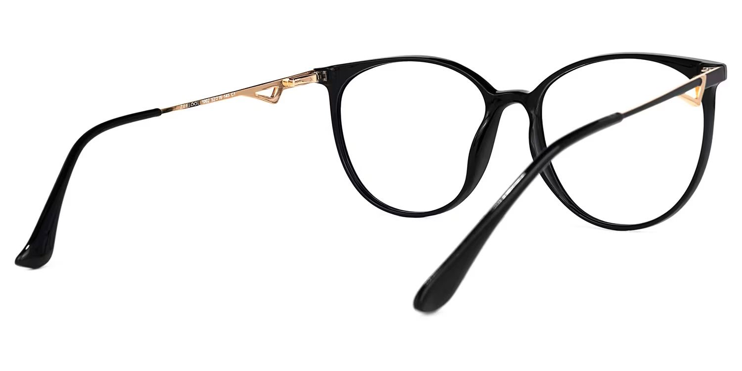 TR90 Chanty Eyeglasses, Chanty Round Glasses -Zeelool Glasses3