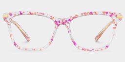 Eliot Pink Rectangle Glasses1