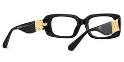 Jonas Black Rectangle Glasses5