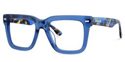 Redina Blue Square Glasses3