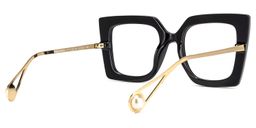 Qatar Black Square Glasses3