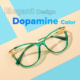 Yomary Green Cat eye Glasses6