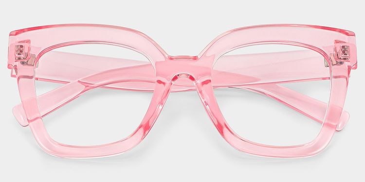 Malcolm Pink Square Glasses