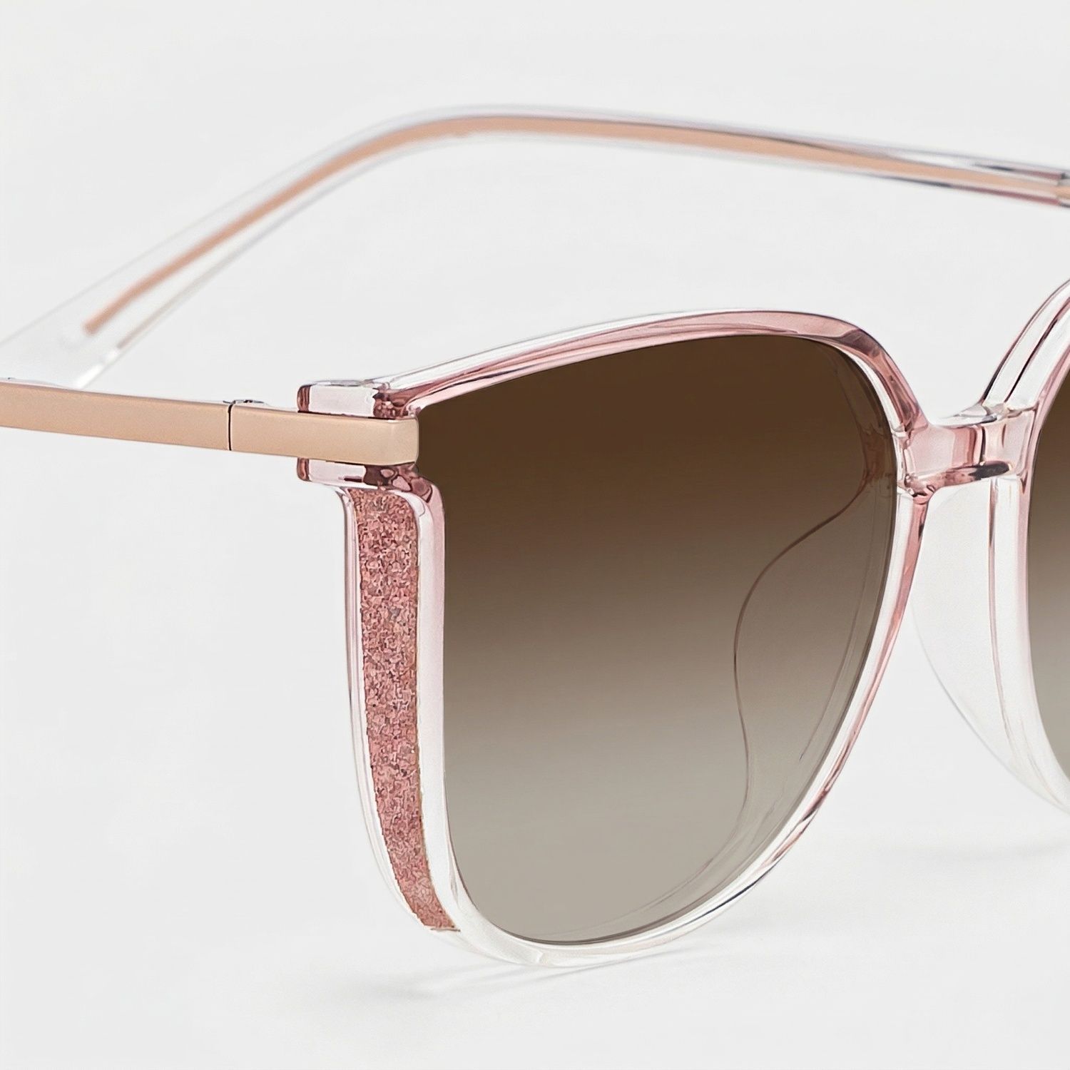 Rodz Square Sunglasses with Tr90 Pink Frames | ZEELOOL CA4