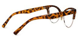 Charlene Tortoise Browline Glasses4