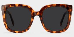 Ebony Tortoise Square Sunglasses0