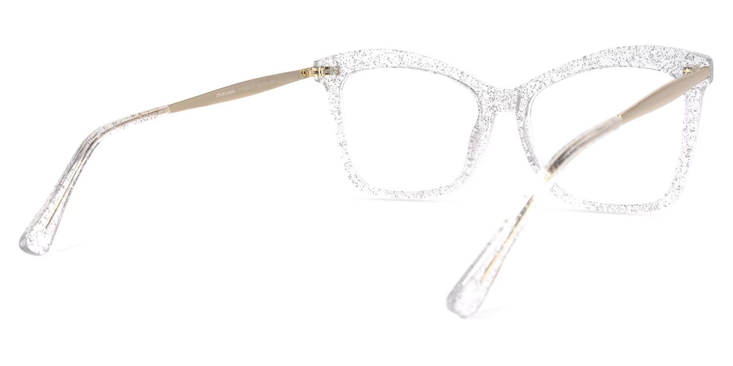 Isaebella Butterfly White Frame Glasses | ZEELOOL UK4
