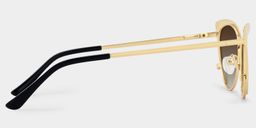 Ellen Gold Cat eye Sunglasses3