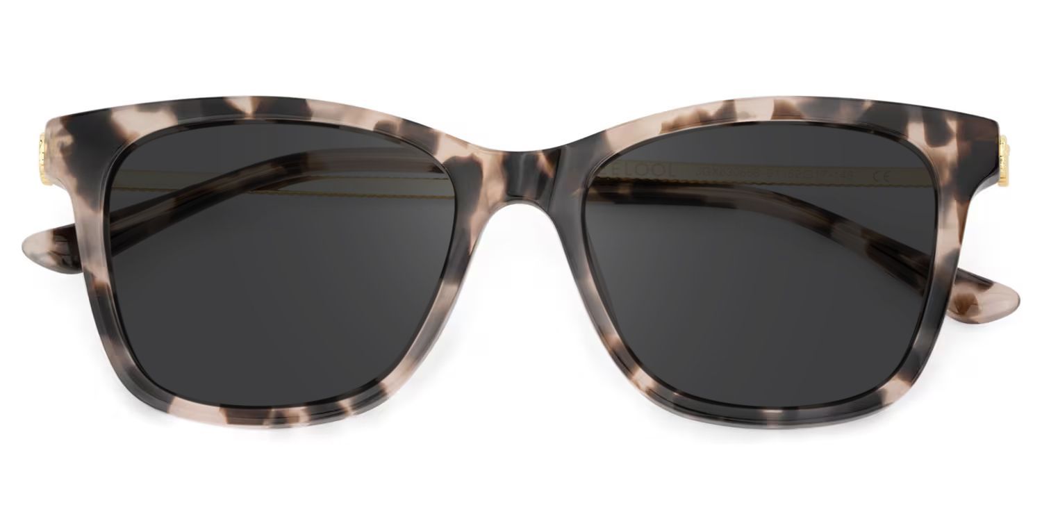 Vibert Tortoise Frame Sunglasses with Rectangle Style | ZEELOOL UK1