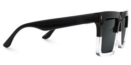 Moreland Two-Tone Rectangle Sunglasses4