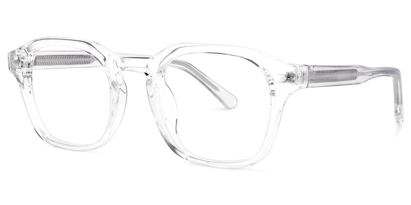 Selena Square Clear Glasses