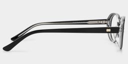 Lennon Black Oval Glasses6
