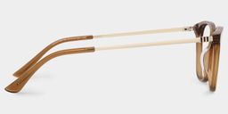 Finch Brown Rectangle Glasses4