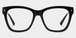Mae Black Square Glasses0