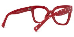Malcolm Red-Dot Square Glasses3