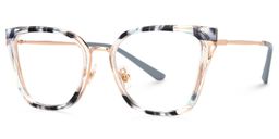 Martins Blue Rectangle Glasses1