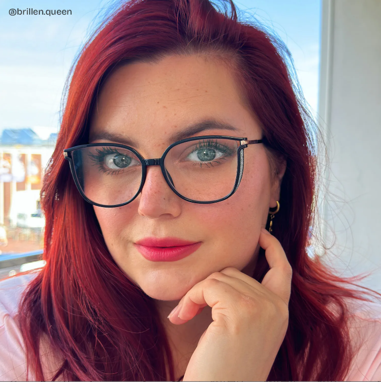 Rodz Square Black Frame Glasses with Prescription Lens9
