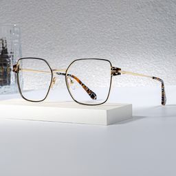 Shantell Black Square Glasses0