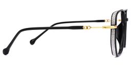 Joana Black Geometric Glasses2