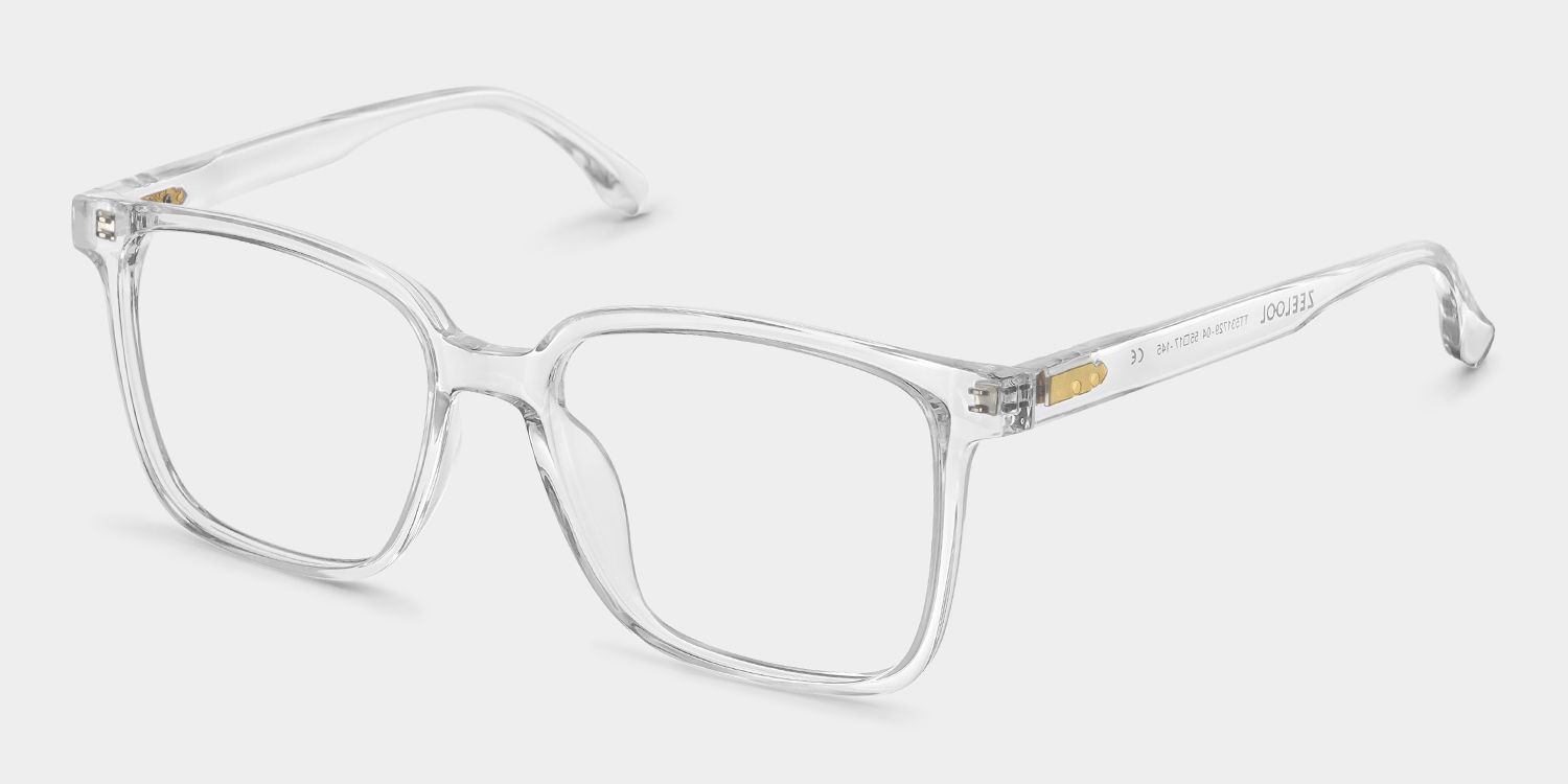 Square Contreras Eyeglasses and Clear Frame2
