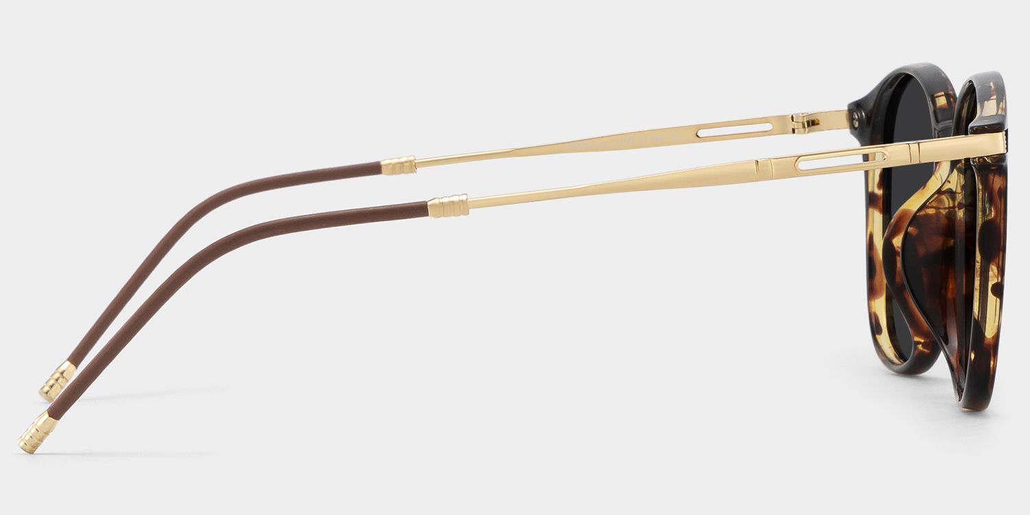 Greene Tr90 Tortoise Square Frame Sunglasses | ZEELOOL UK3