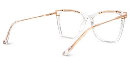 Krystle Clear Square Glasses6