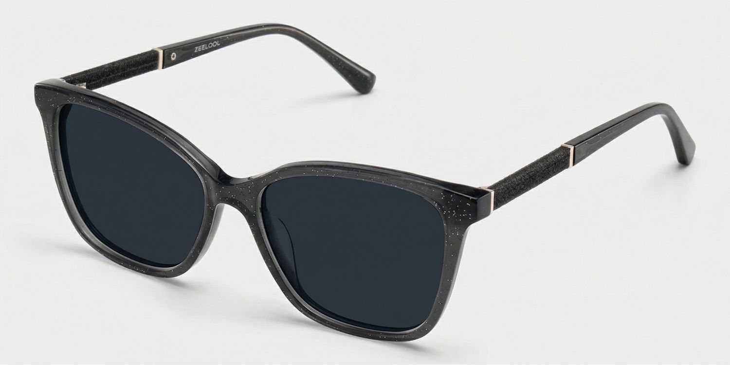 Finnian Black Butterfly Polarized Sunglasses for Driving | ZEELOOL UK2