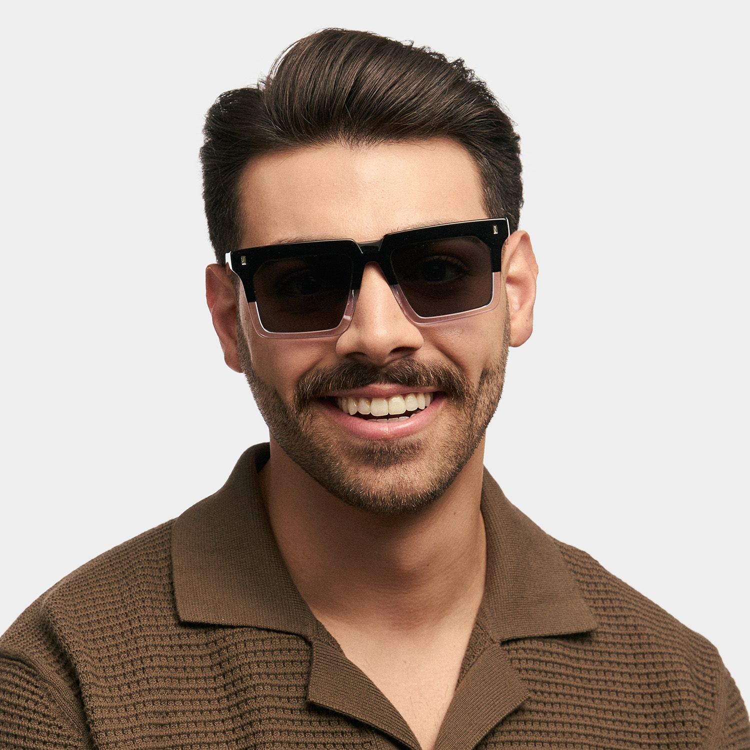 Moreland Acetate Two-Tone Frame Sunglasses | ZEELOOL UK0