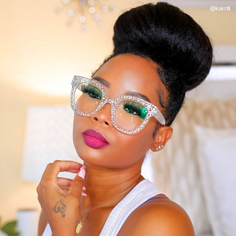 Kahle Clear Cat eye Glasses