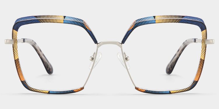 Cordaro Floral Square Glasses