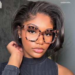 Minguela Pink-Tortoise Square Glasses8